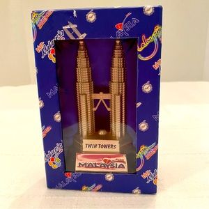 Petronas towers also known as petronas twin towers and KLCC twin towers